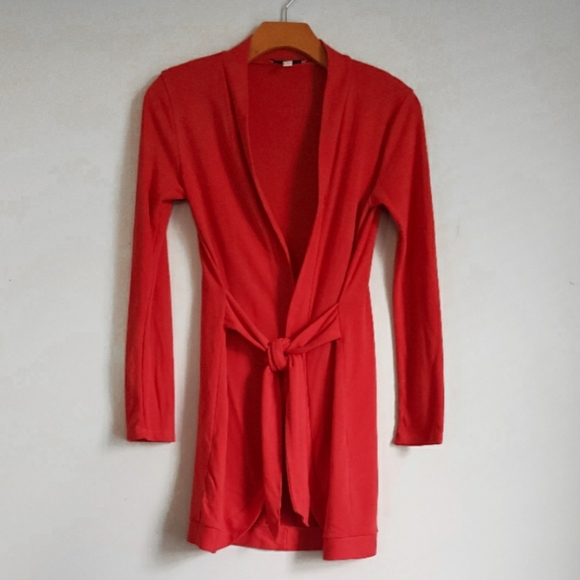 Envie de Fraise Maternity Belted Cardigan XS - Picture 1 of 8